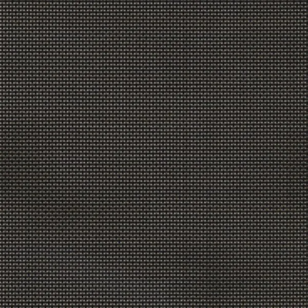 Close-up of dark bronze solar mesh fabric swatch for retractable screens
