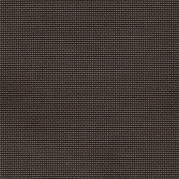 Close-up of brown solar mesh fabric swatch for retractable screens