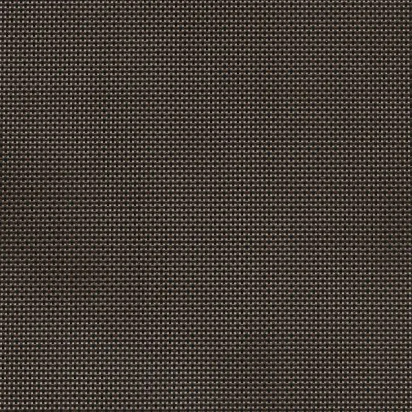 Close-up of black solar mesh fabric swatch for retractable screens